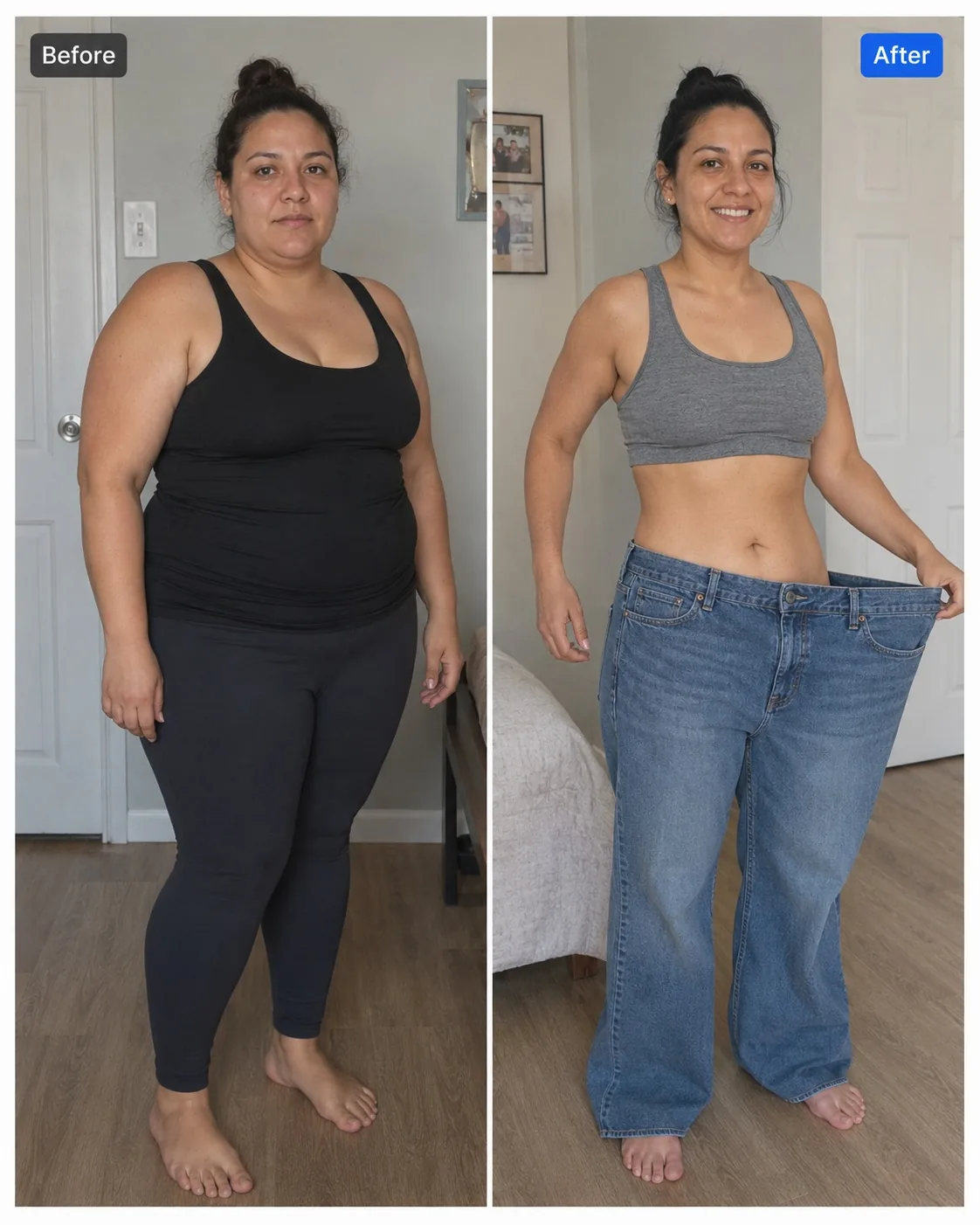 Semaglutide — real before and after results