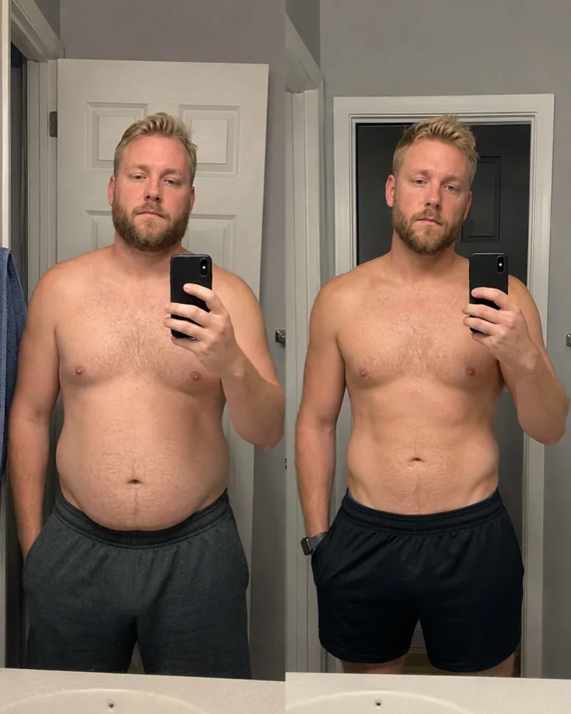 Jason P., 41 — verified member transformation